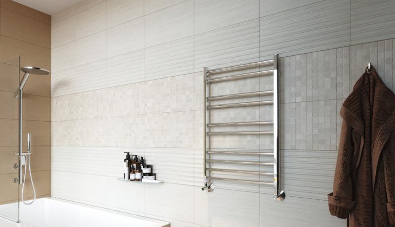 Полотенцесушитель водяной - Lemark, Poseidon, 7x53.2x80 см, LM42810