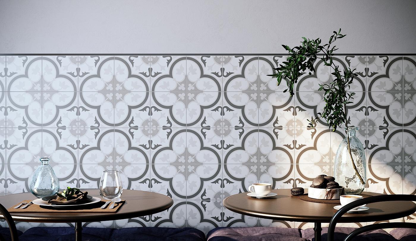 Картинка Creto Pixel, Керамогранит, 20x20 см