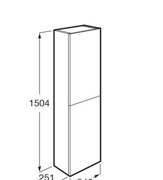 Roca Gap, Шкаф-пенал, A857427806