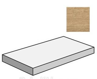 Картинка Atlas Wine Oak, Угловая ступень, 33x160 см