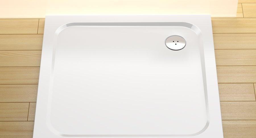 Душевой поддон - Ravak, Perseus, 100x100x3 см, XA04AA01010