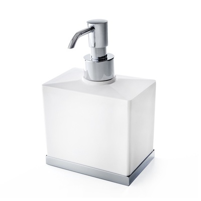 3SC Mood Deluxe White, Дозатор для жидкого мыла, MDW01DASL