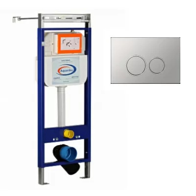 Инсталляция для унитаза - Aquanika, Basic, 12x45x113 см, 10.702.45B.02.19