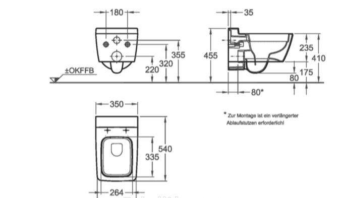 Geberit Xeno², Унитаз подвесной, 500.500.01.1