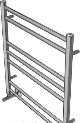 Полотенцесушитель водяной - Aquatek, Оберон, 9x50x60 см, AQ RO0760CH