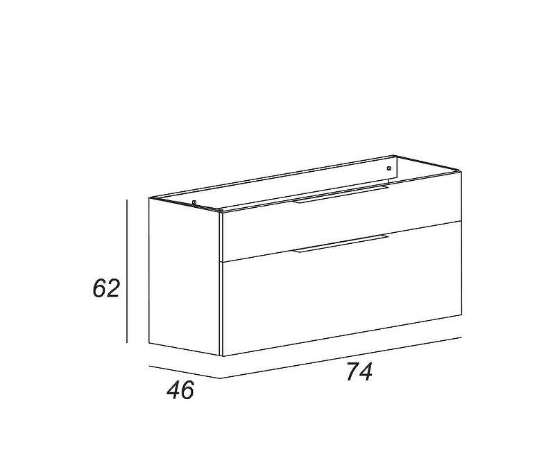Aquanet Алвита, Шкаф-зеркало, 55159