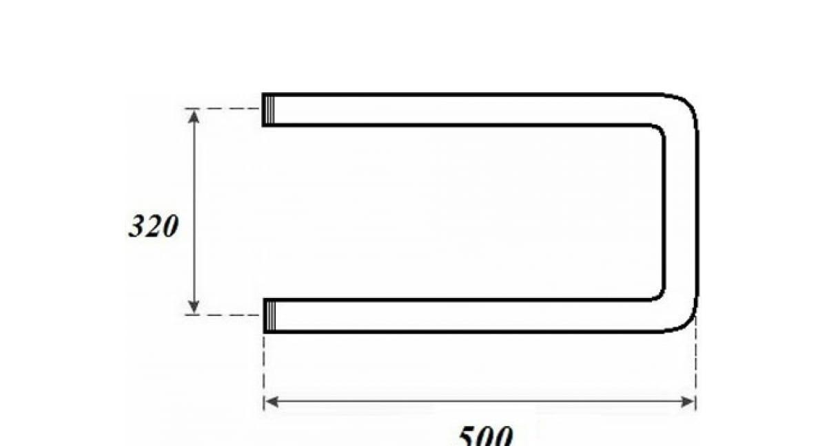 Полотенцесушитель водяной - Point, без коллекции, 11.4x32x50 см, PN35335