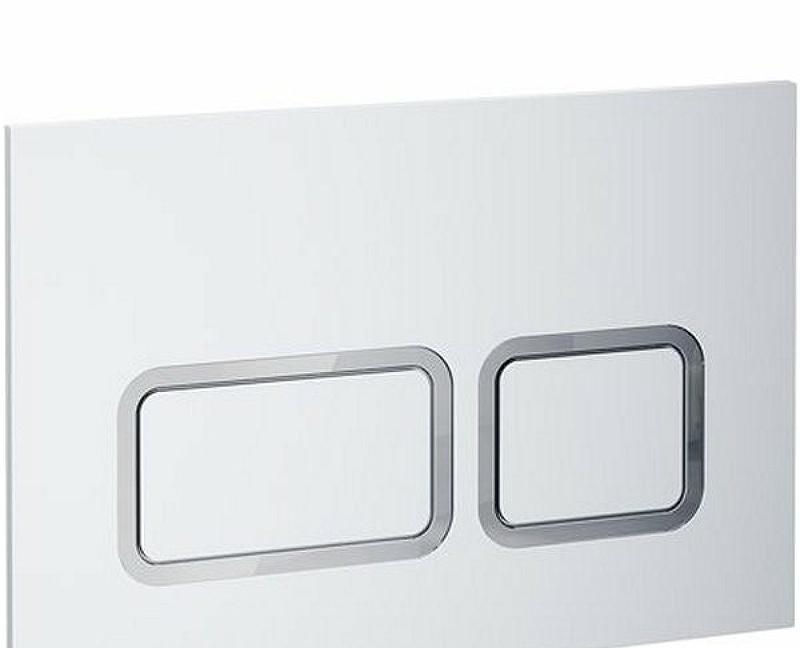 Кнопка смыва - Ravak, Twin Flat, 1.4x24.7x16.5 см, X01739