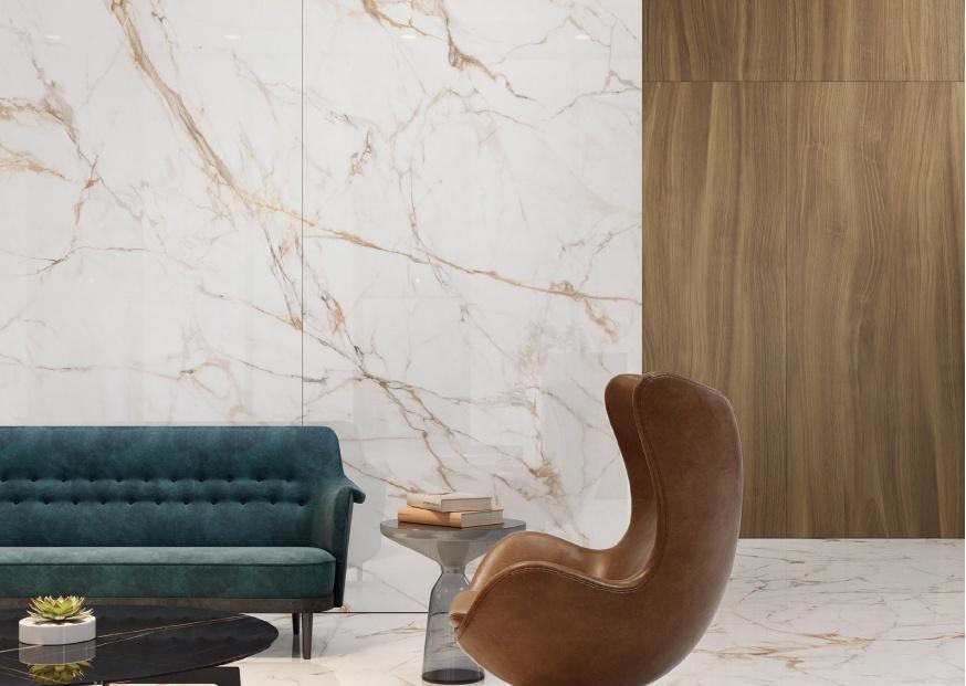 Картинка Xlight Calacatta, Керамогранит, 120x250 см