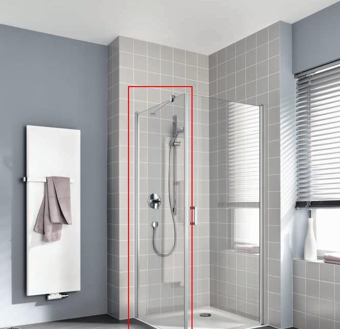 Боковая стенка - Kermi, Cada XS, 80x200 см, CKTWL08020VPK