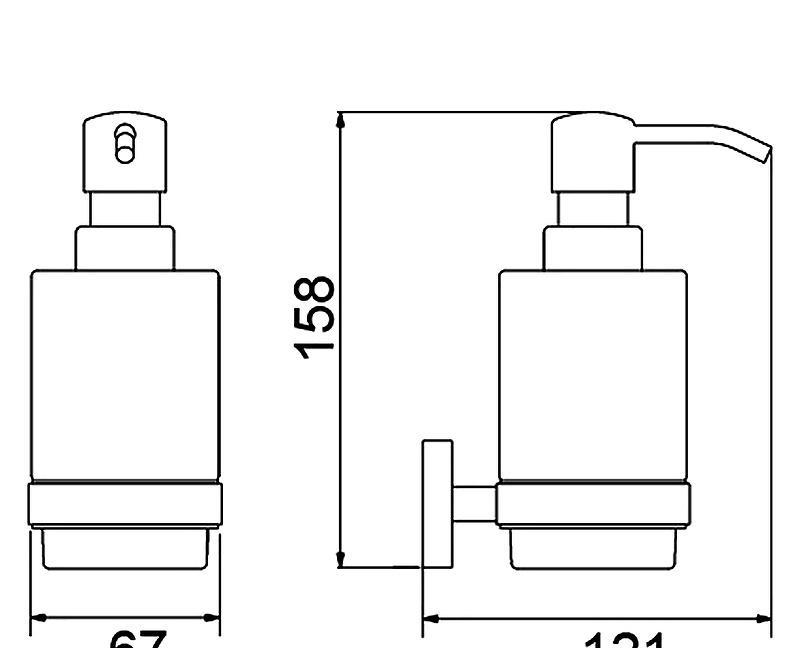 Timo Saona, Дозатор для жидкого мыла, 13039/00
