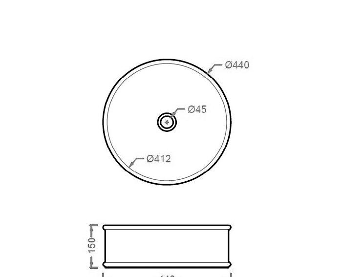 ArtCeram Atelier, Раковина, ATL001 05 00