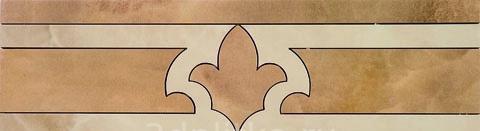 Картинка Ceracasa Damore, Бордюр, 12.8x38.8 см