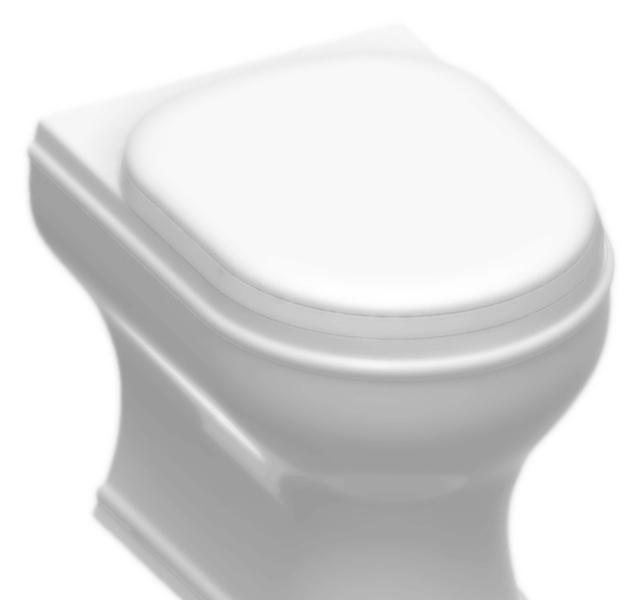 Azzurra Charme, Унитаз приставной, CHVCTT000000BI