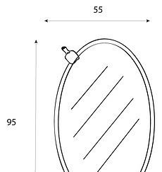 Cezares Ovale, Зеркало, 960 / 960/Arg