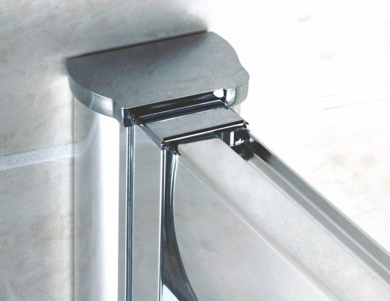 Душевой уголок - Cezares, Pratico, 90x90x185 см, PRATICO-R-1-90-C-Cr