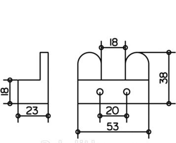 Keuco Edition 300, Крючок, 30015010000
