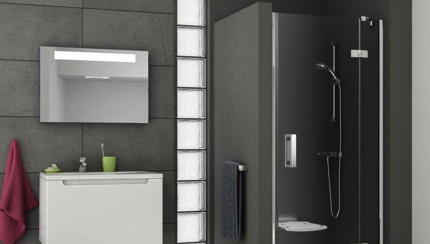 Душевая дверь - Ravak, Smartline, 100x190 см, 0SPAAA00Z1