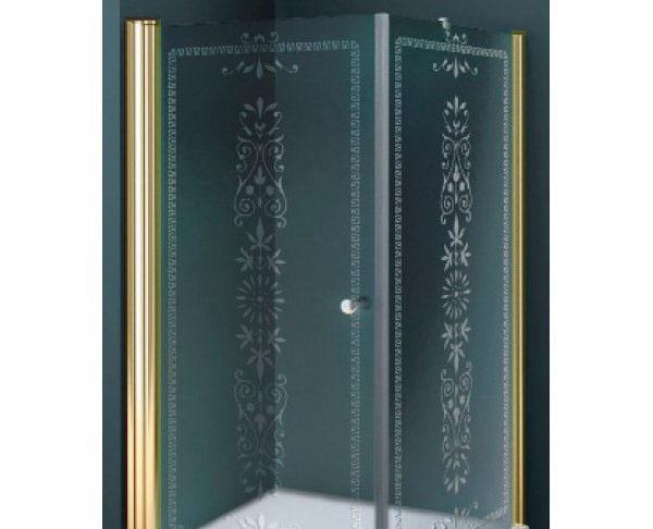 Душевой уголок - Cezares, Royal Palace, 80x100x195 см, ROYAL PALACE-A-AH-1-80/100-C-G / ROYAL PALACE-AH-1-80/100-C-G