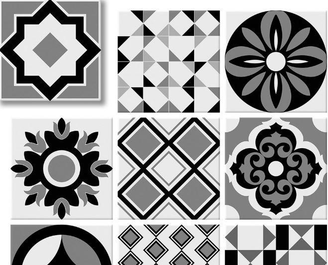 Картинка Geotiles Geomix, Напольная плитка, 22.3x22.3 см