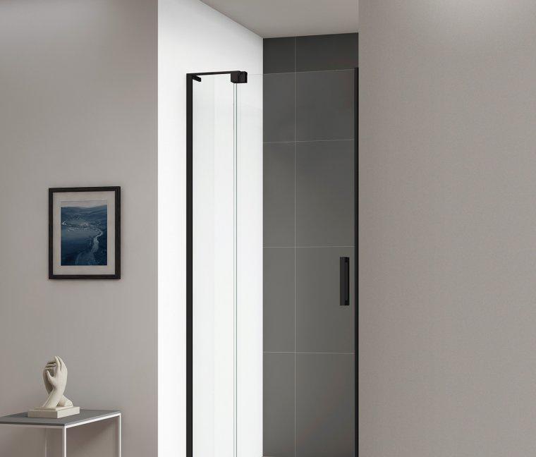 Душевая дверь - Cezares, Slider B1, 70x195 см, SLIDER-B-1-70/80-C-NERO