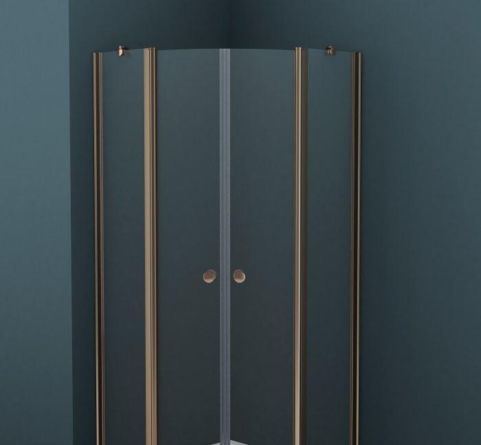 Душевой уголок - Cezares, Royal Palace, 90x90x195 см, ROYAL PALACE-A-R-2-90-C-Br