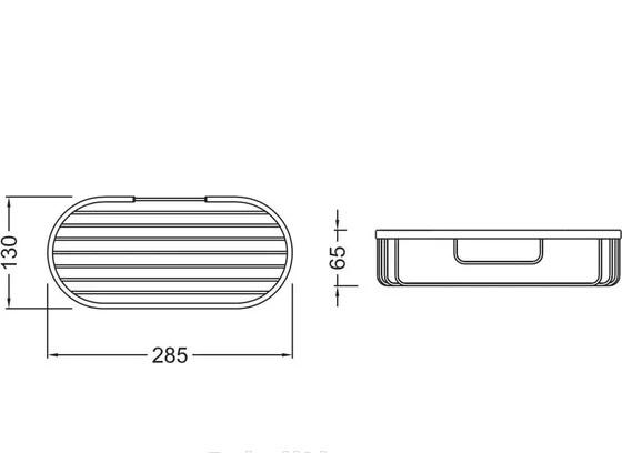 Aquatek без коллекции, Полка-решетка, AQ4916CR