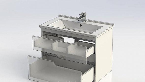 Aquanet Модена, Тумба для раковины, 00198486