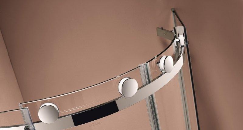 Душевой уголок - Cezares, Stylus-M, 100x100x195 см, STYLUS-M-R-2-100-C-Cr / STYLUS-O-M-R-2-100-C-Cr