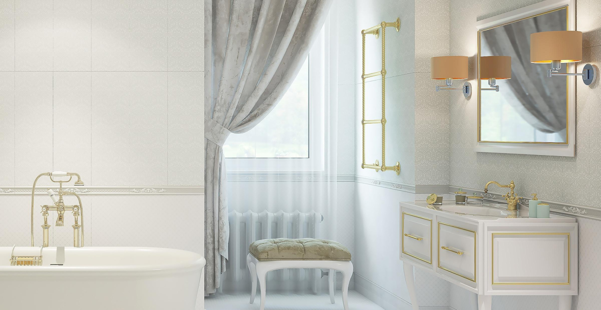 Картинка Pamesa Atrium Alpha, Керамогранит, 60x120 см