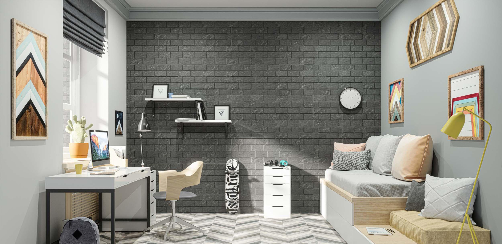 Картинка Estima Luna, Керамогранит, 60x120 см