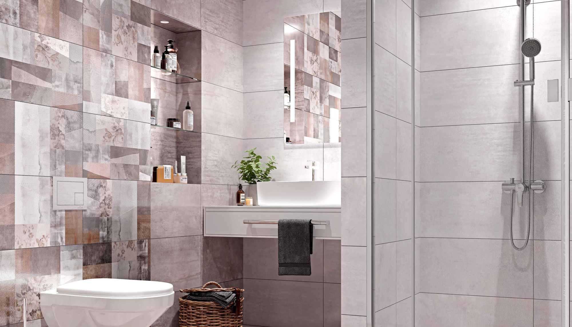 Картинка Creto Urban, Настенная плитка, 31x61 см