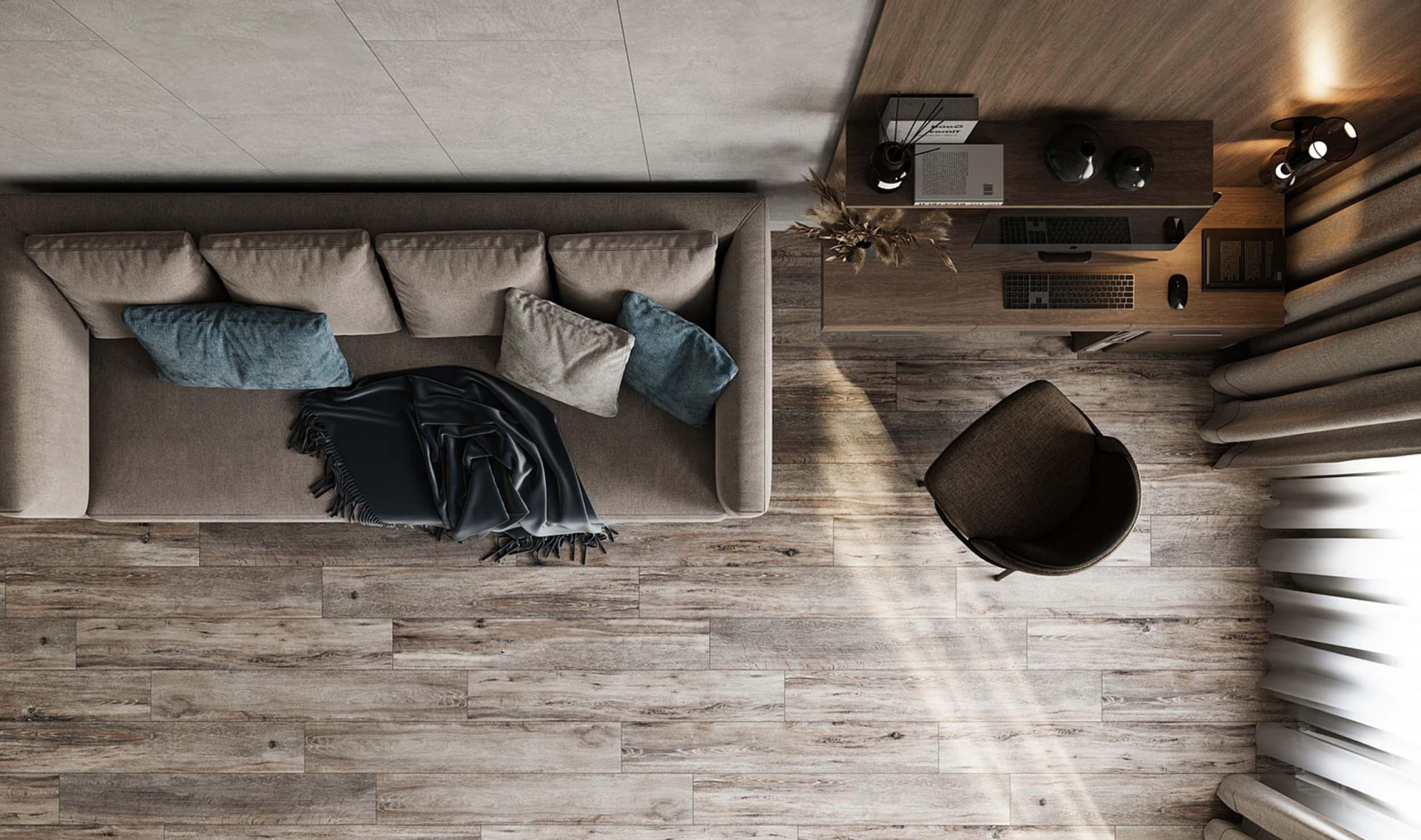 Картинка Estima Brigantina, Ступень, 30.6x60.9 см