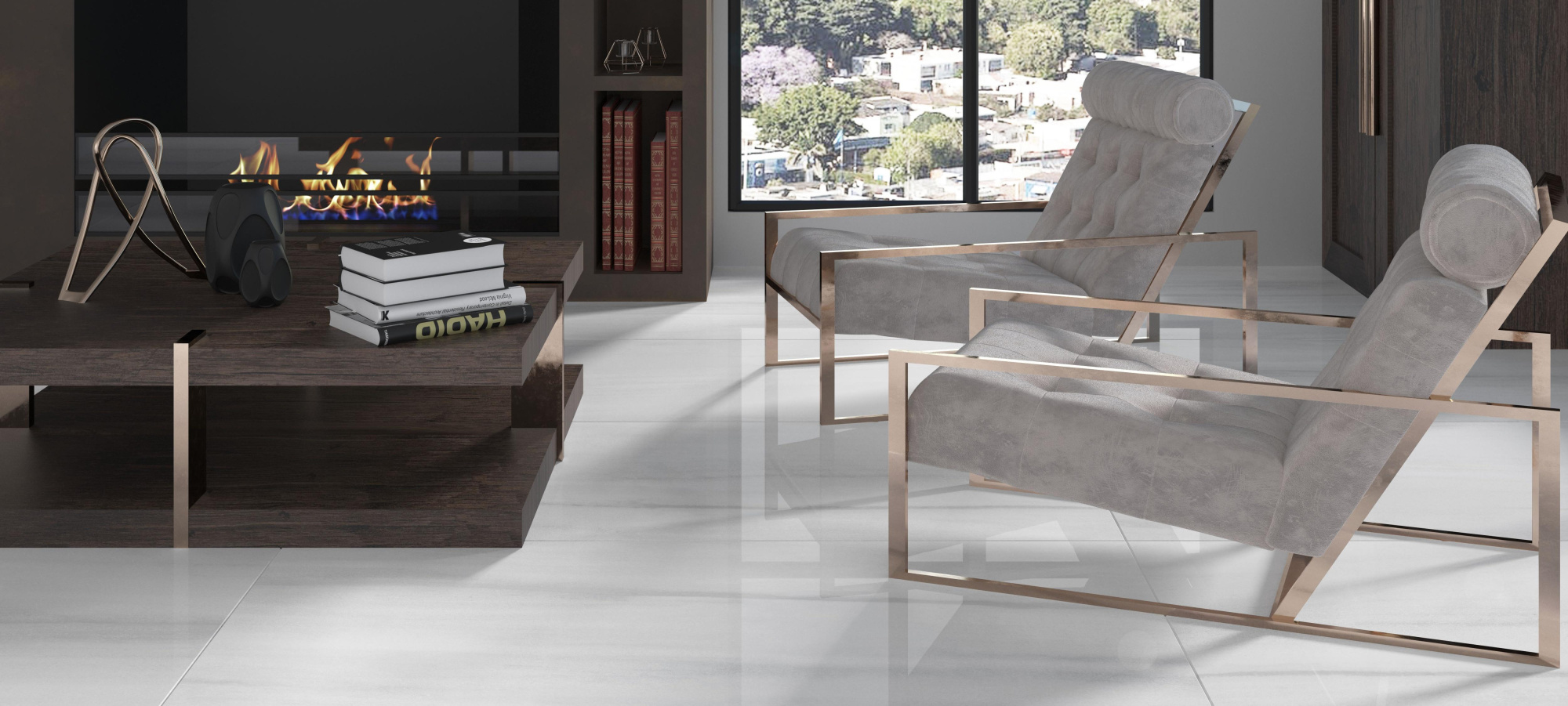 Картинка Navarti Bruce, Керамогранит, 75x150 см