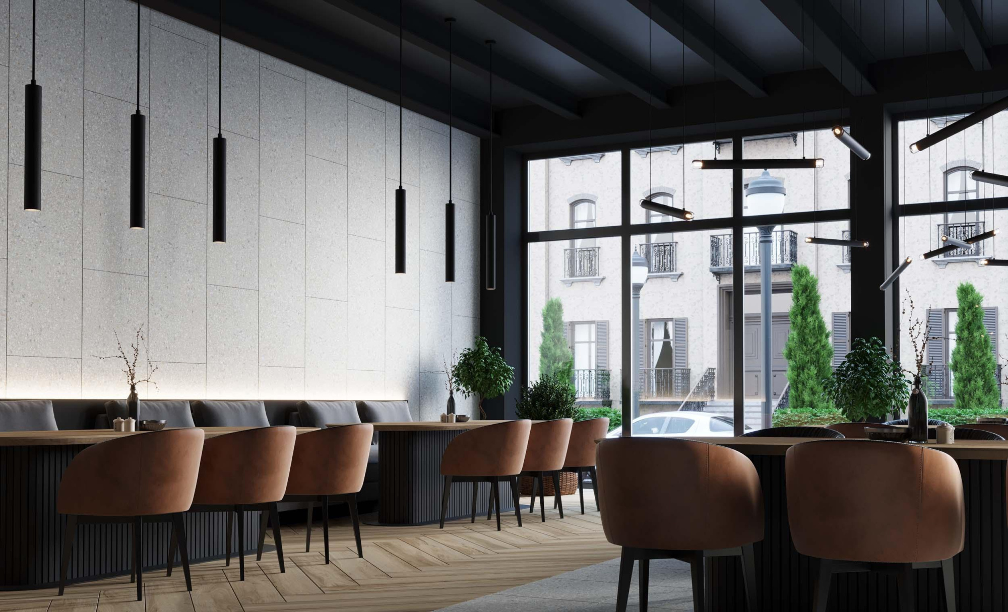 Картинка Estima Artwood, Керамогранит, 19.4x120 см