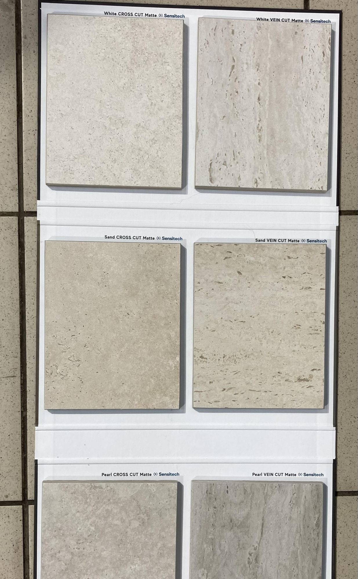 Картинка Atlas Marvel Travertine, Керамогранит, 120x120 см