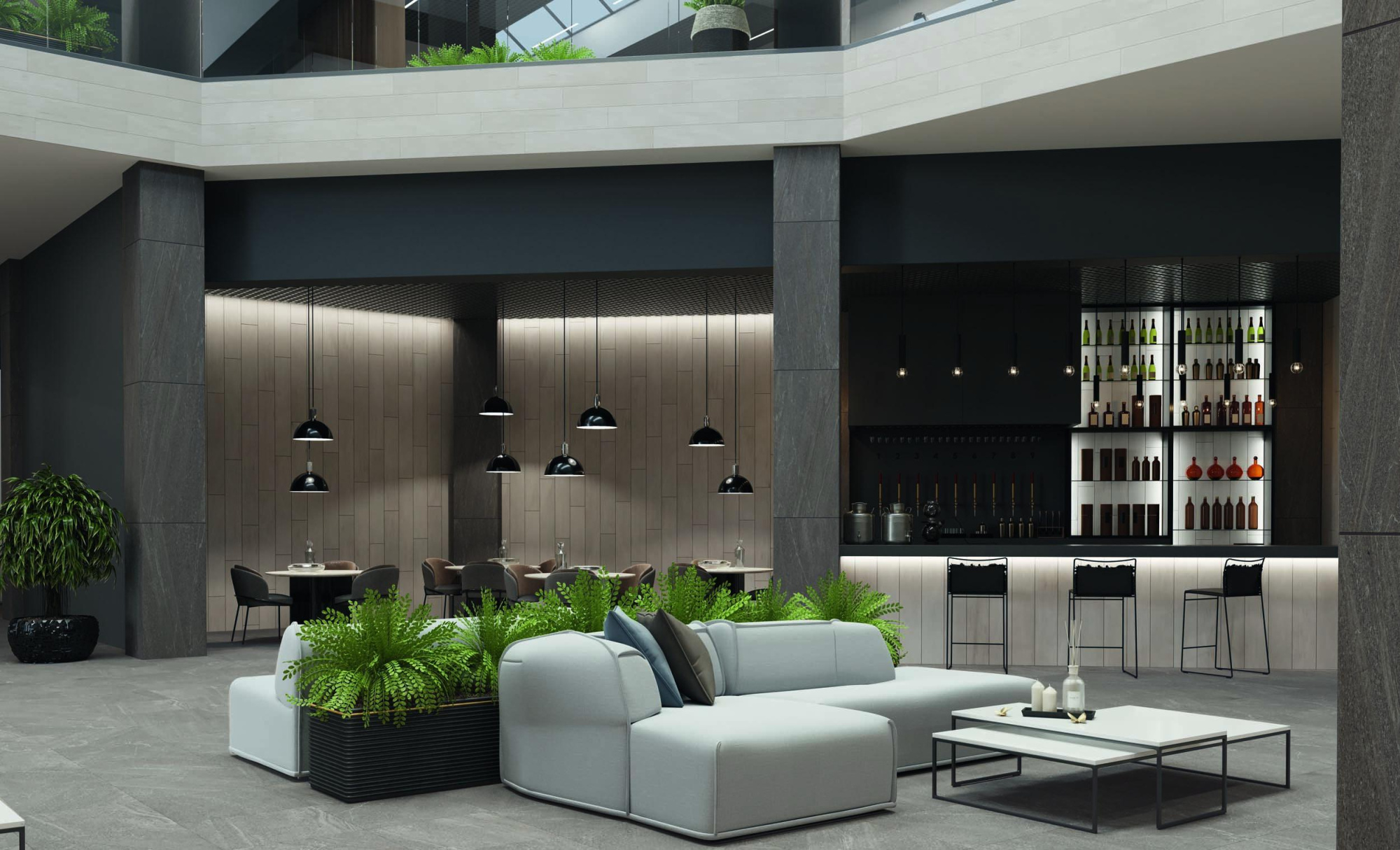 Картинка Estima Gabbro, Керамогранит, 80x160 см