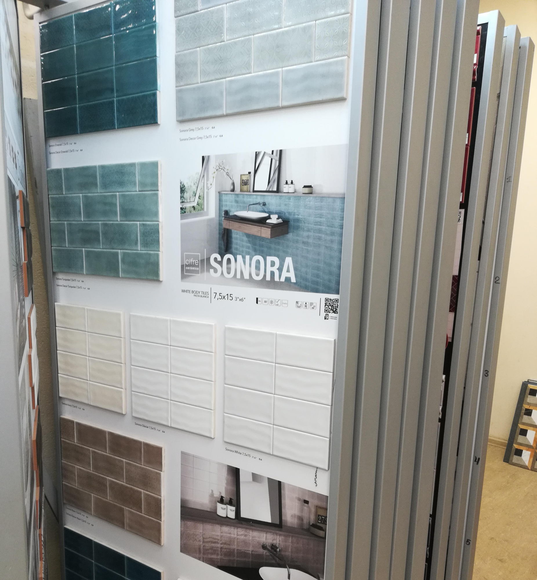 Картинка Cifre Sonora, Настенная плитка, 7.5x15 см