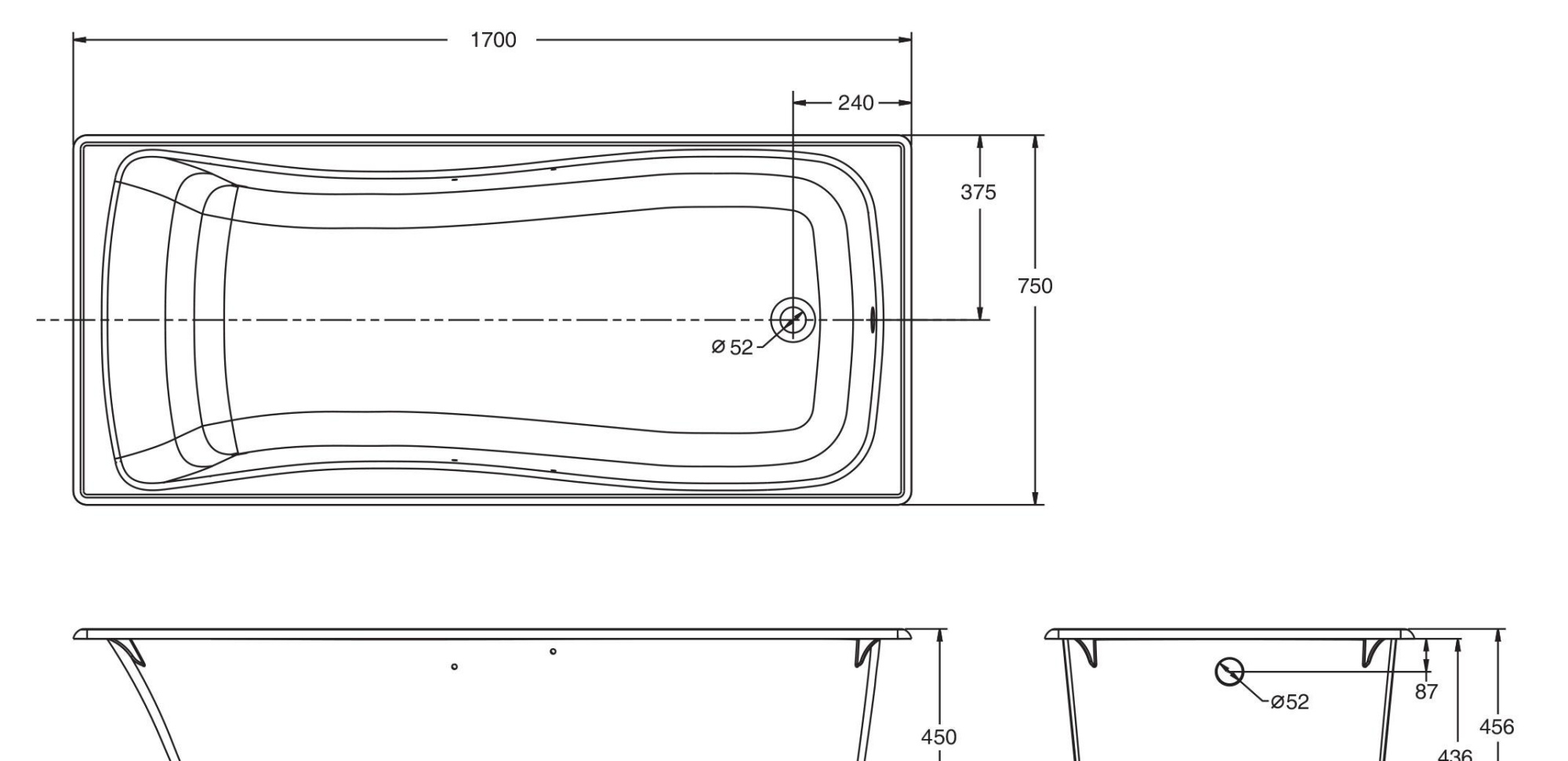 Jacob Bliss, Чугунная ванна, E6D902-0