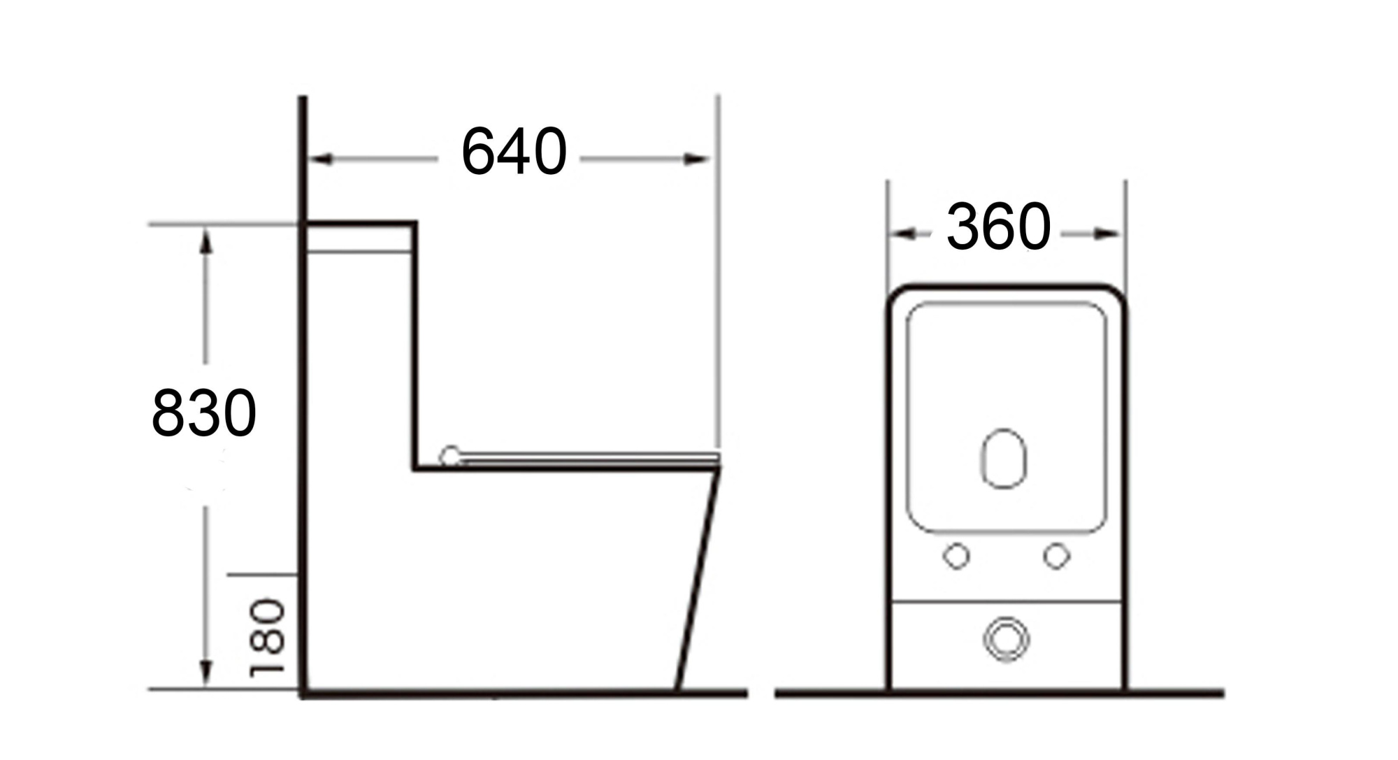 Grossman без коллекции, Унитаз компакт, GR-4445S