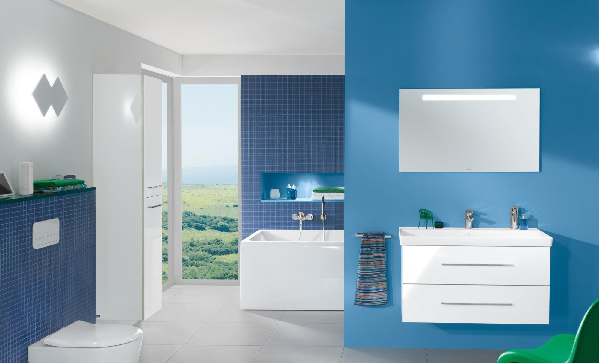 Villeroy&Boch Avento, Унитаз подвесной с инсталляцией и кнопкой, Вн УнЗ10