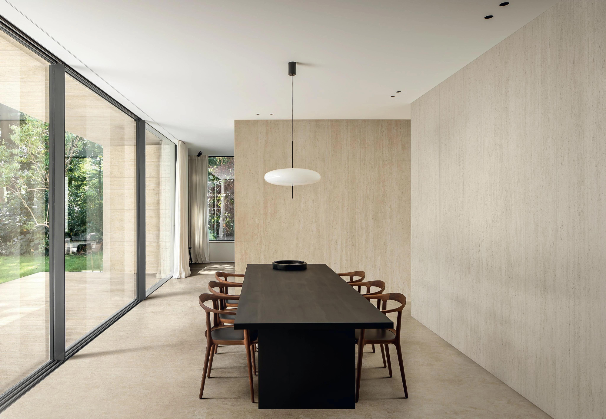 Картинка Atlas Marvel Travertine, Керамогранит, 120x120 см