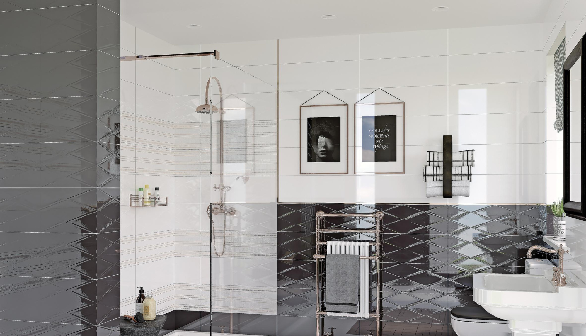 Картинка Cersanit Vegas, Настенная плитка, 25x75 см